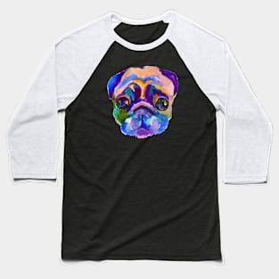 Pug portrait Baseball T-Shirt